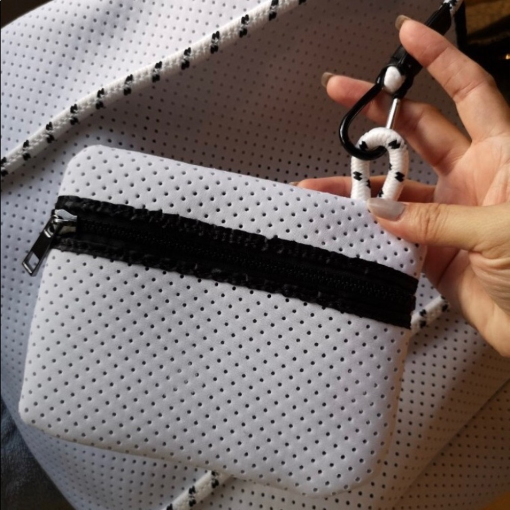 baby pink neoprene tote mini - Picture 3 of 7